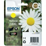 Original OEM Ink Cartridge Epson T1814 (C13T18144010) (Yellow) for Epson Expression Home XP-225