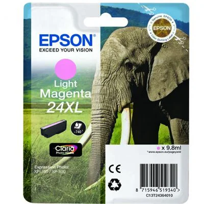 Original OEM Ink Cartridge Epson T2436 (C13T24364010) (Light magenta)