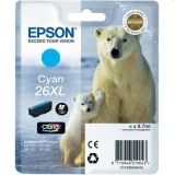 Original OEM Ink Cartridge Epson T2632 (C13T26324010) (Cyan) for Epson Expression Premium XP-610