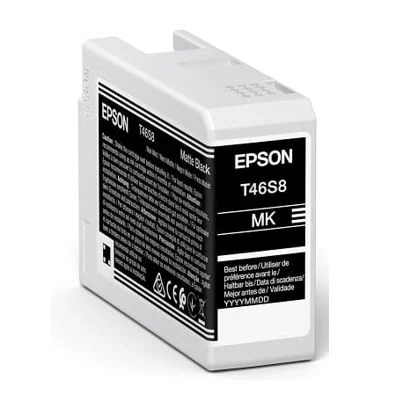 Original OEM Ink Cartridge Epson T46S8 (C13T46S800) (Matte black)