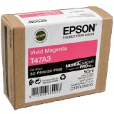 Original OEM Ink Cartridge Epson T47A3 (C13T47A300) (Magenta) for Epson SureColor SC-P900