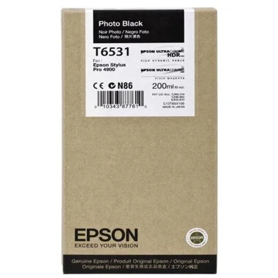 Original OEM Ink Cartridge Epson T6531 (C13T653100) (Foto)