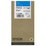Original OEM Ink Cartridge Epson T6532 (C13T653200) (Cyan) for Epson Stylus Pro 4900