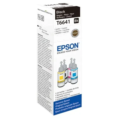 Original OEM Ink Cartridge Epson T6641 (C13T66414) (Black)