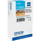 Original OEM Ink Cartridge Epson T7012 (C13T70124010) (Cyan) for Epson WorkForce Pro WP-4525DNF