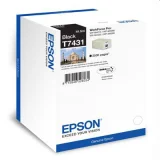 Original OEM Ink Cartridge Epson T7431 (C13T74314010) (Black) for Epson WorkForce Pro WPM-4095DN