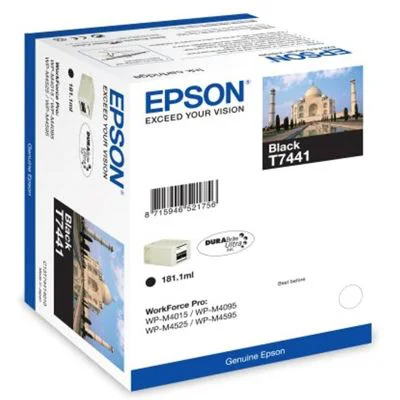 Original OEM Ink Cartridge Epson T7441 (C13T74414010) (Black)