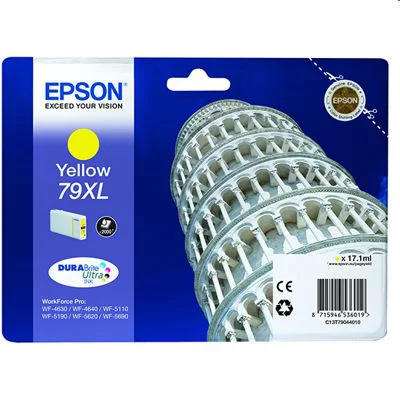 Original OEM Ink Cartridge Epson T7904 (C13T79044010) (Yellow)