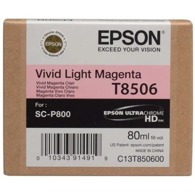 Original OEM Ink Cartridge Epson T8506 (C13T850600) (Light magenta)