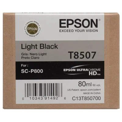 Original OEM Ink Cartridge Epson T8507 (C13T850700) (Light black)