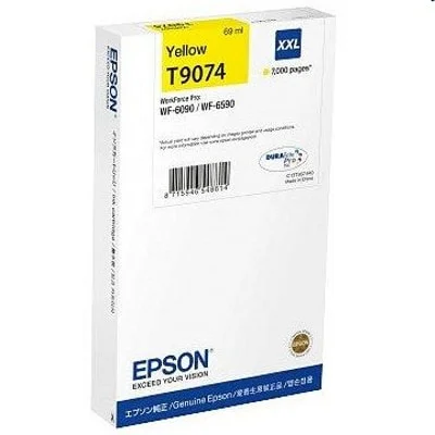 Original OEM Ink Cartridge Epson T9074 (C13T907440) (Yellow)