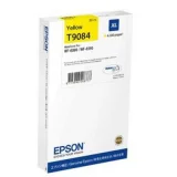 Original OEM Ink Cartridge Epson T9084 (C13T908440) (Yellow) for Epson WorkForce Pro WF-6590DWF
