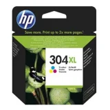 Original OEM Ink Cartridge HP 304 XL (N9K07AE) (Color) for HP DeskJet 3762 All-in-One