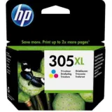 Original OEM Ink Cartridge HP 305 XL (3YM63AE) (Color) for HP DeskJet 2720 All-in-One