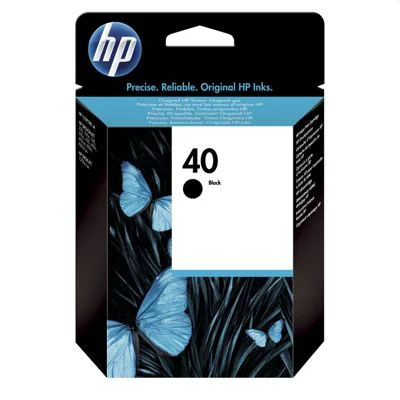 Original OEM Ink Cartridge HP 40 (51640A) (Black)