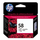 Original OEM Ink Cartridge HP 58 (C6658A) (Foto) for HP Photosmart 7762