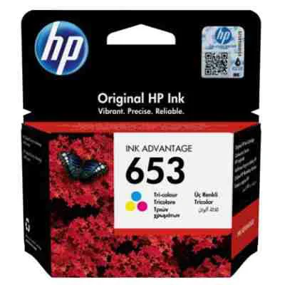 Original OEM Ink Cartridge HP 653 (3YM74AE) (Color)