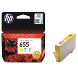 Original OEM Ink Cartridge HP 655 (CZ112AE) (Yellow) for HP DeskJet Ink Advantage 6500 All-in-One