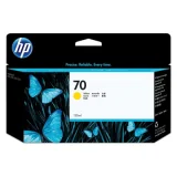 Original OEM Ink Cartridge HP 70 (C9454A) (Yellow) for HP DesignJet Z3100ps - Q5670A