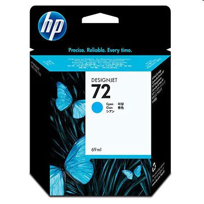 Original OEM Ink Cartridge HP 72 (C9398A) (Cyan)