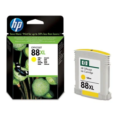 Original OEM Ink Cartridge HP 88 XL (C9393AE) (Yellow)