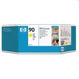 Original OEM Ink Cartridge HP 90 XL (C5065A) (Yellow) for HP DesignJet 4520ps