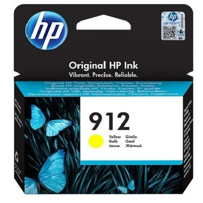 Original OEM Ink Cartridge HP 912 (3YL79AE) (Yellow)