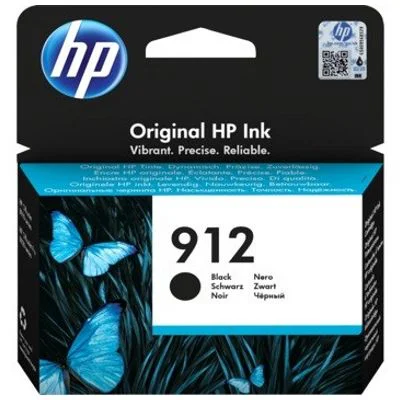 Original OEM Ink Cartridge HP 912 (3YL80AE) (Black)