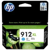 Original OEM Ink Cartridge HP 912 XL (3YL81AE) (Cyan) for HP OfficeJet Pro 8022e