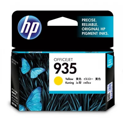 Original OEM Ink Cartridge HP 935 Y (C2P22AE) (Yellow)