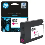 Original OEM Ink Cartridge HP 937 (4S6W3NE) (Magenta) for HP OfficeJet Pro 9120e