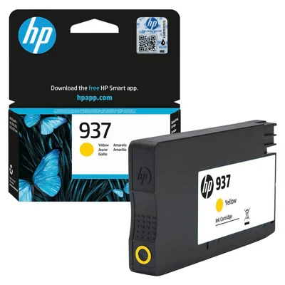 Original OEM Ink Cartridge HP 937 (4S6W4NE) (Yellow)