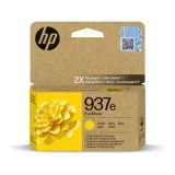 Original OEM Ink Cartridge HP 937e (4S6W8NE) (Yellow) for HP OfficeJet Pro 9110b