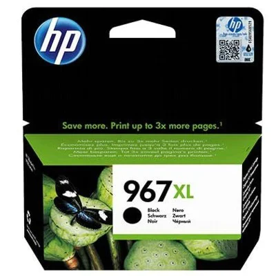 Original OEM Ink Cartridge HP 967XL (3JA31AE) (Black)