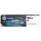 Original OEM Ink Cartridge HP 981X (L0R10A) (Magenta) for HP PageWide Enterprise Flow 586z