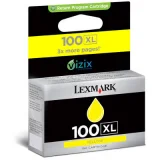 Original OEM Ink Cartridge Lexmark 100XL Y (014N1071E) (Yellow)