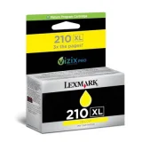 Original OEM Ink Cartridge Lexmark 210XL (14L0177E) (Yellow)