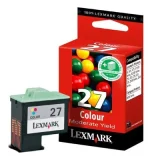 Original OEM Ink Cartridge Lexmark 27 (10NX227E) (Color) for Lexmark X75