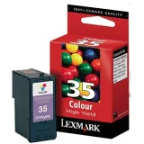 Original OEM Ink Cartridge Lexmark 35 (18C0035E) (Color) for Lexmark X5450
