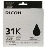 Original OEM Ink Cartridge Ricoh GC-31K (405688) (Black) for Ricoh Aficio GX e7700