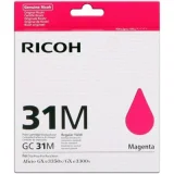 Original OEM Ink Cartridge Ricoh GC-31M (405690) (Magenta) for Ricoh Aficio GX e3300