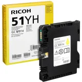 Original OEM Ink Cartridge Ricoh GC-51YH (405865) (Yellow) for Ricoh SG 3210DNw