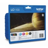 Original OEM Ink Cartridges Brother LC-1100 CMYK (LC1100VALBP) for Brother DCP-385C