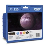 Original OEM Ink Cartridges Brother LC-1220 CMYK (LC-1220VALBP)