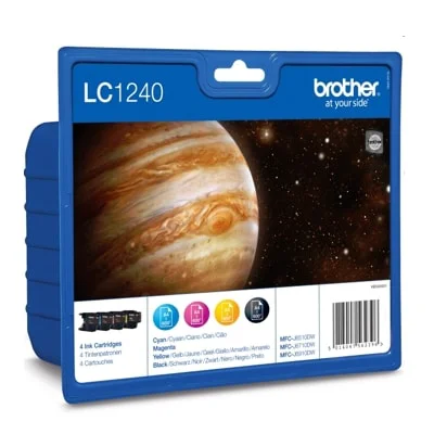 Original OEM Ink Cartridges Brother LC-1240 CMYK (LC1240VALBP) (multi pack)