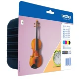 Original OEM Ink Cartridges Brother LC-127/125 XL CMYK (LC127XLVALBP) (multi pack)