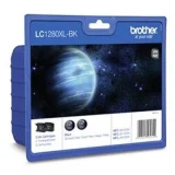 Original OEM Ink Cartridges Brother LC-1280 XL BK (LC1280XLBKBP2) (Black) (2-pack)