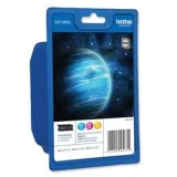 Original OEM Ink Cartridges Brother LC-1280 XL CMY (LC1280XLRBWBP) (3-pack)