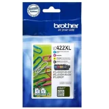 Original OEM Ink Cartridges Brother LC-422 XL CMYK (LC422XLVAL) for Brother MFC-J5340DW