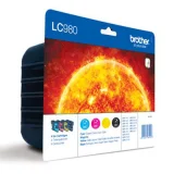 Original OEM Ink Cartridges Brother LC-980 CMYK (LC980VALBP) (multi pack) for Brother DCP-165C